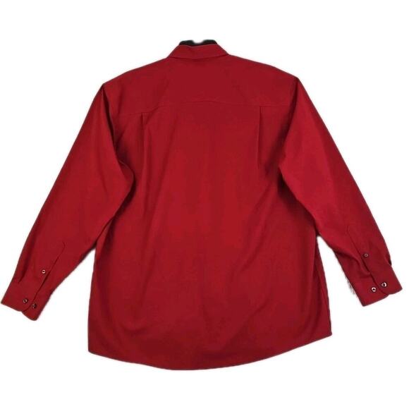 Cutter & Buck ~Men's XXL/TTG~ Red Button Down Shirt. - Picture 3 of 13